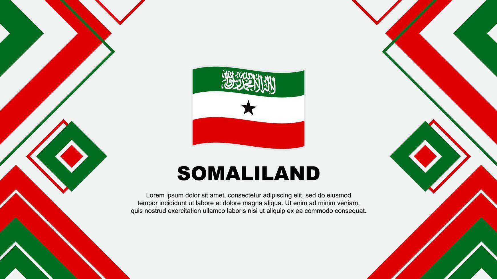 somalië vlag abstract achtergrond ontwerp sjabloon. somalië onafhankelijkheid dag banier behang vector illustratie. somalië achtergrond