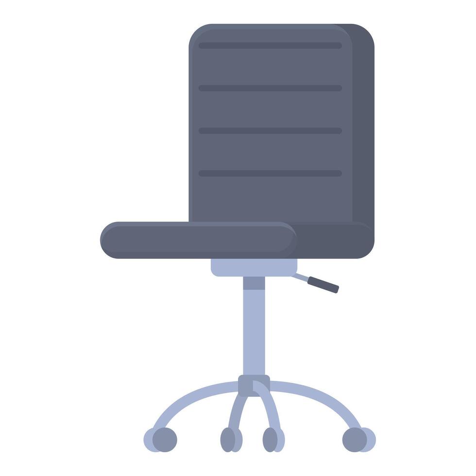 kantoor leer stoel icoon tekenfilm vector. ontwerp korting vector
