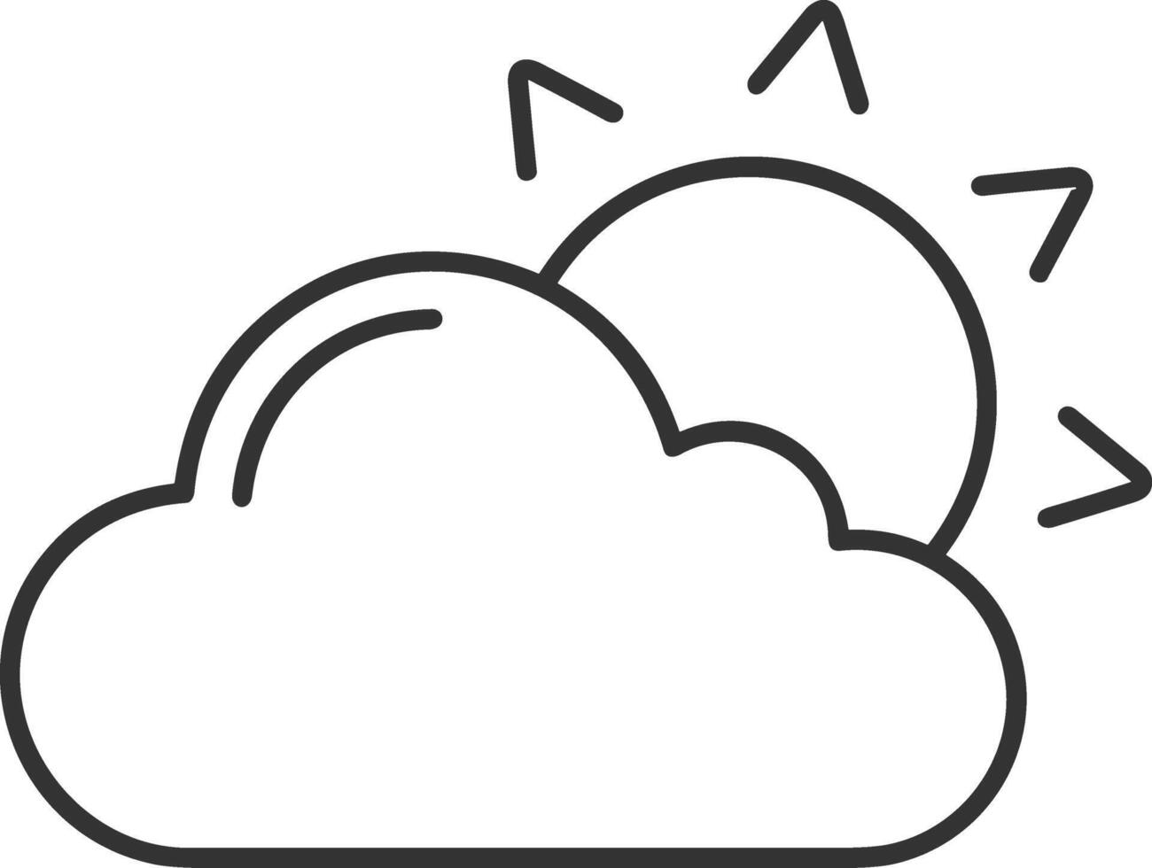 wolk icoon symbool vector afbeelding. illustratie van de hosting opslagruimte ontwerp beeld