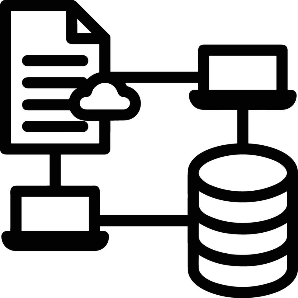 wolk icoon symbool vector afbeelding. illustratie van de hosting opslagruimte ontwerp beeld