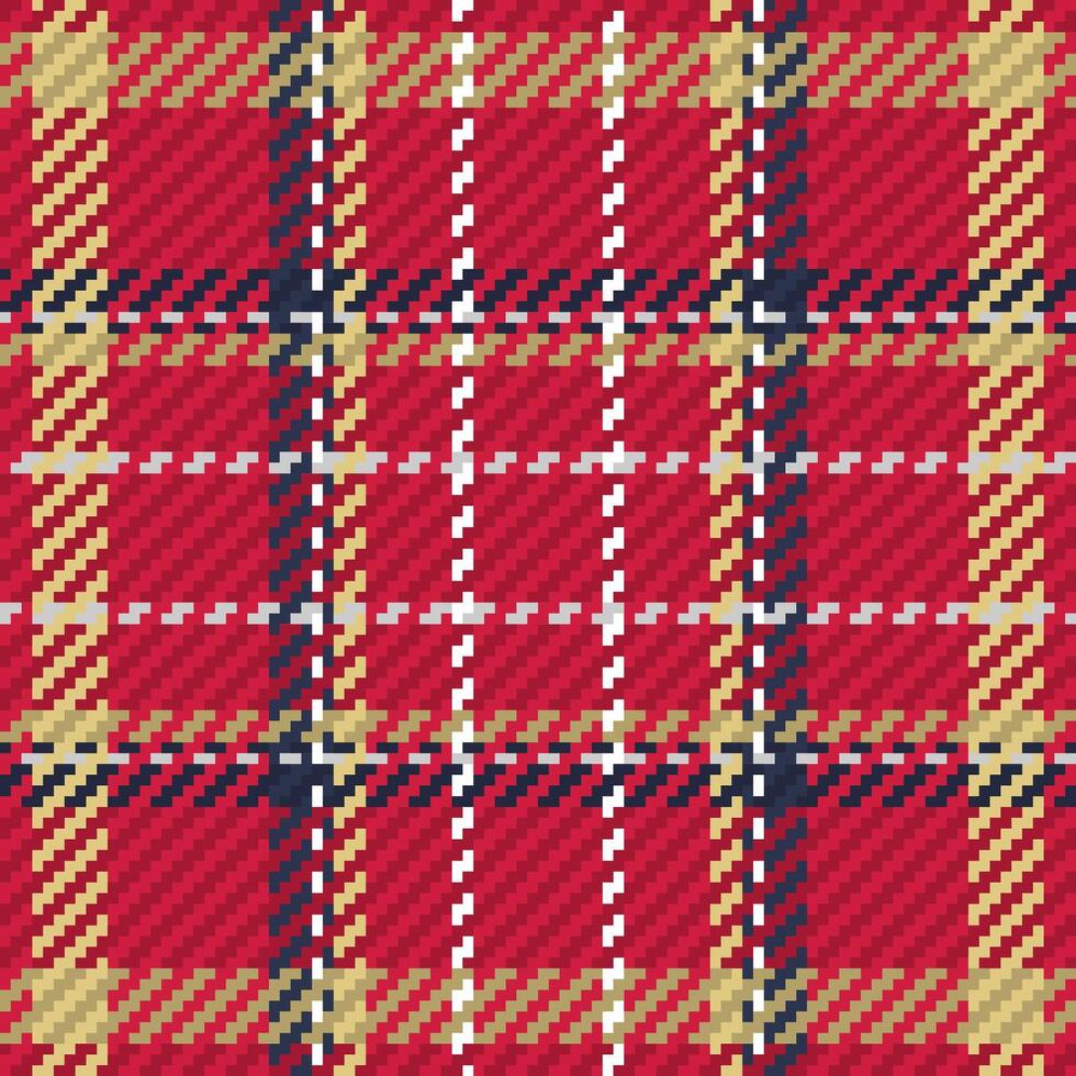 naadloos patroon van Schots Schotse ruit plaid. herhaalbaar achtergrond met controleren kleding stof textuur. vector backdrop gestreept textiel afdrukken.