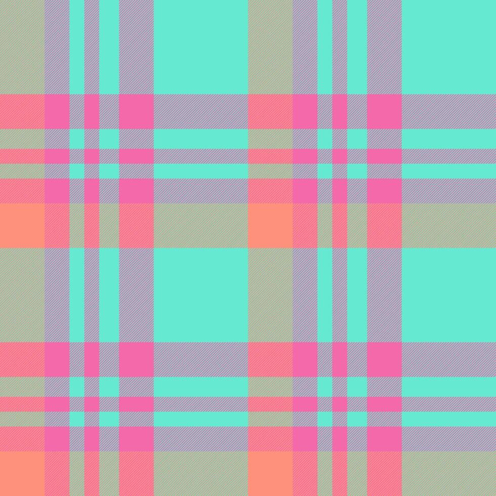 naadloos structuur achtergrond van vector textiel patroon met een controleren plaid Schotse ruit kleding stof.