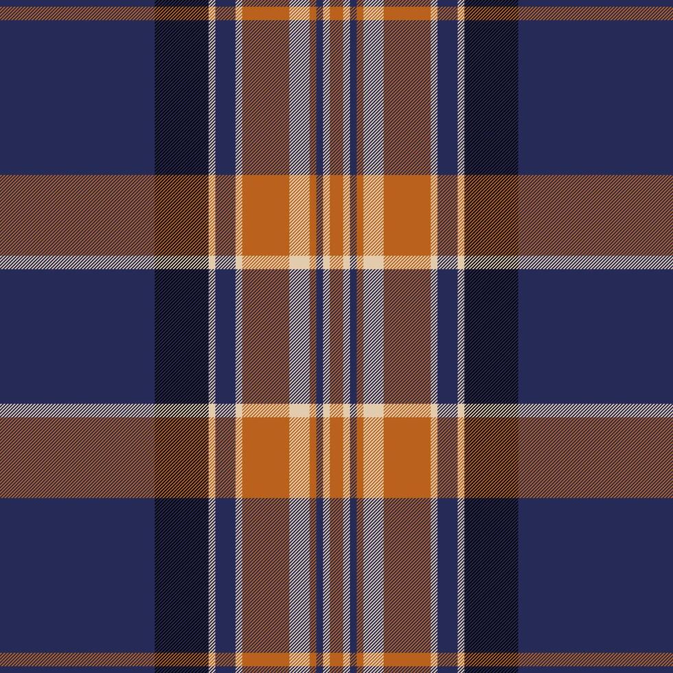 vector controleren achtergrond van patroon textiel plaid met een structuur kleding stof Schotse ruit naadloos.