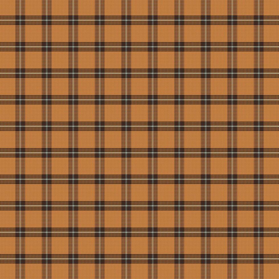 tartan geruit patroon met textuur en warme kleur. vector