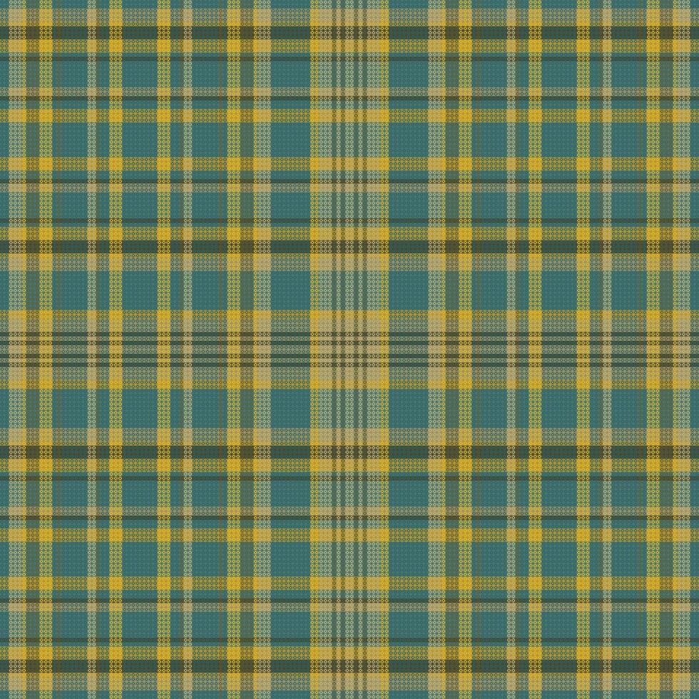 tartan geruit patroon met textuur en warme kleur. vector