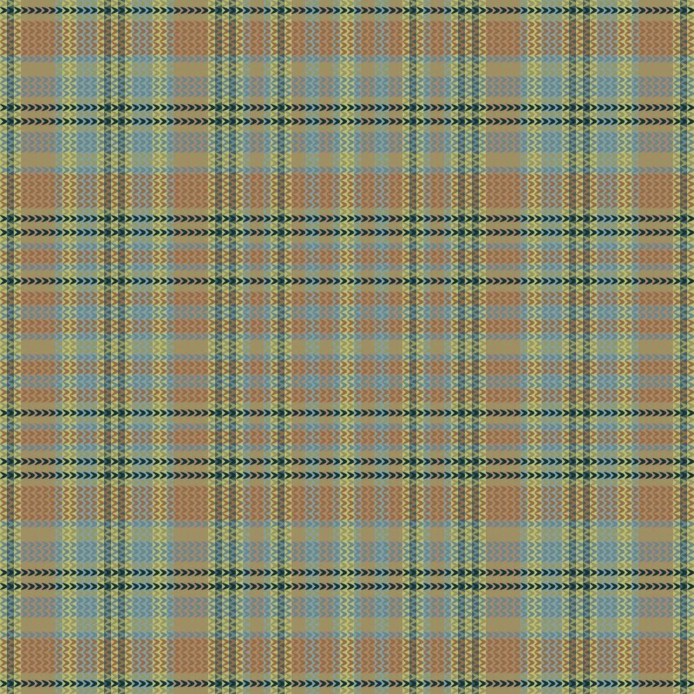 tartan geruit patroon met textuur en warme kleur. vector