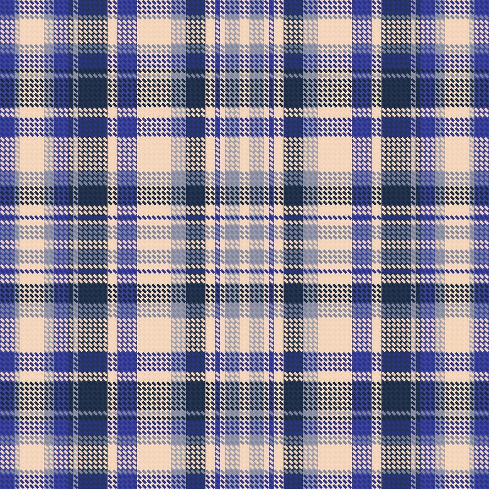 tartan geruit patroon met textuur en warme kleur. vector