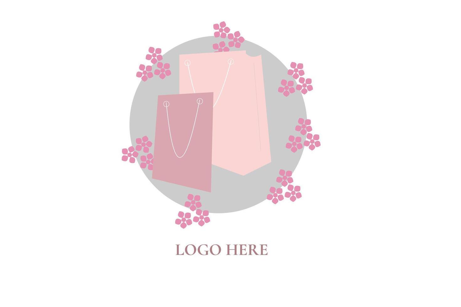 mode logo ontwerp banier vector