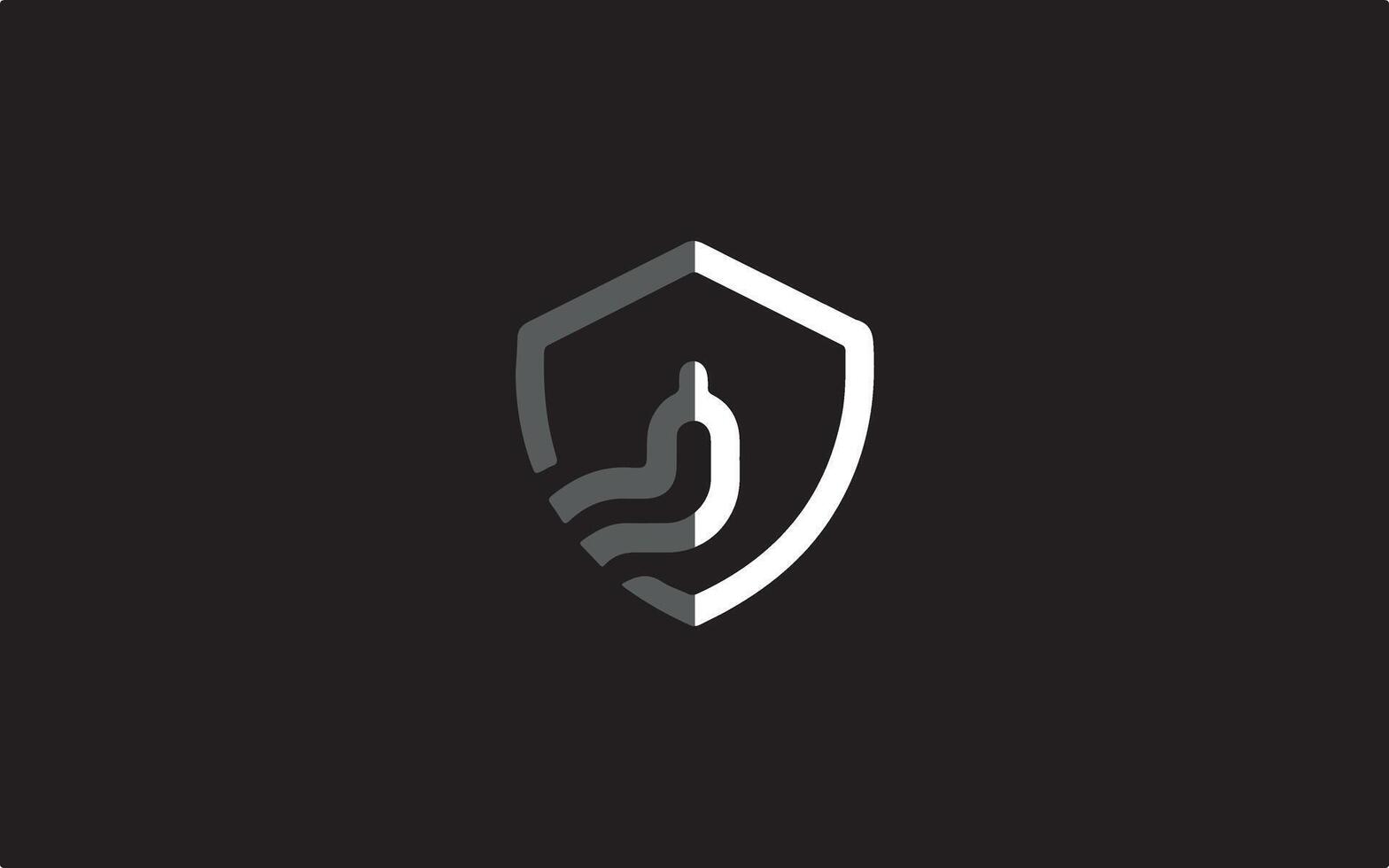 ai gegenereerd huis veiligheid logo vector