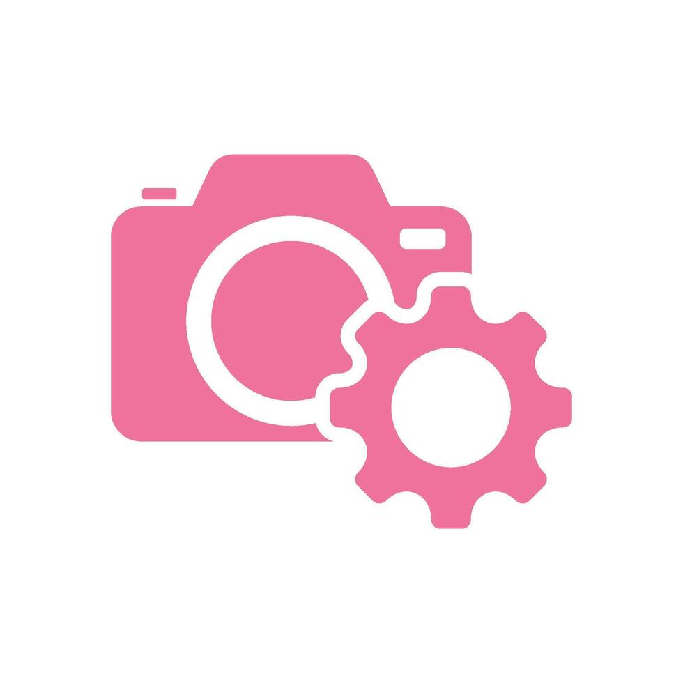 camera en uitrusting icoon vector sjabloon illustratie ontwerp