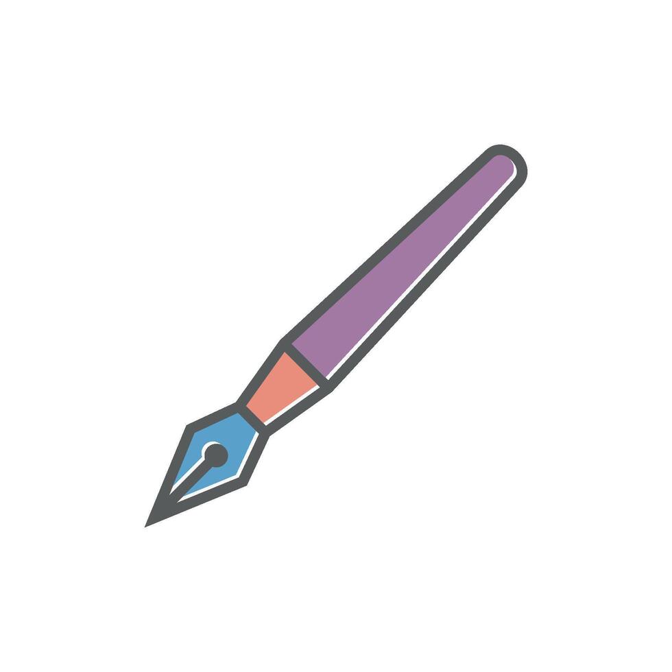 pen icoon vector sjabloon illustratie ontwerp