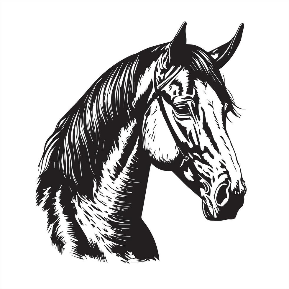 paard silhouet dier logo zwart paarden grafisch vector illustratie