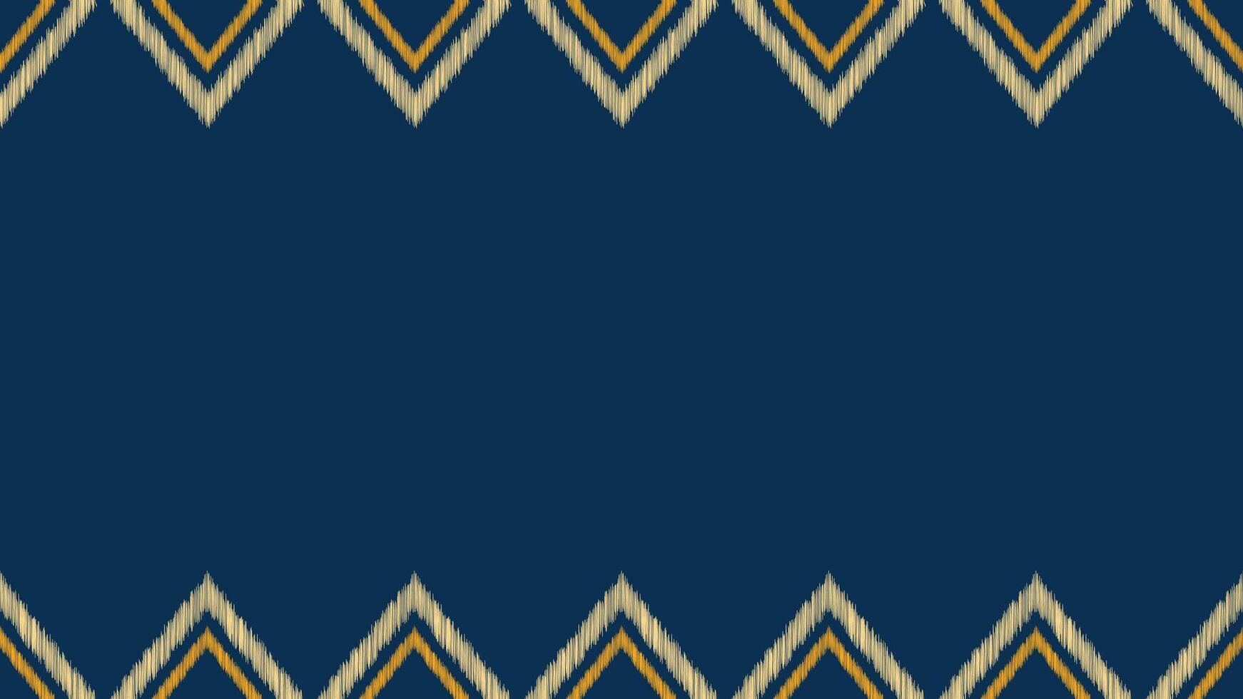 traditioneel etnisch ikat motief kleding stof patroon meetkundig stijl.afrikaans ikat borduurwerk etnisch oosters patroon blauw achtergrond behang. abstract,vector,illustratie.textuur,frame,decoratie. vector