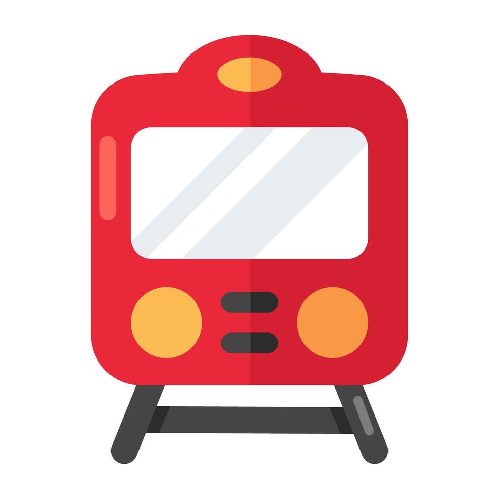 een mooi ontwerp icoon van trein vector