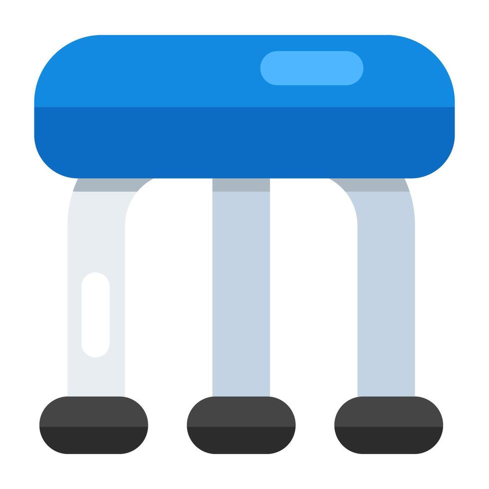 creatief ontwerp icoon van stoel vector