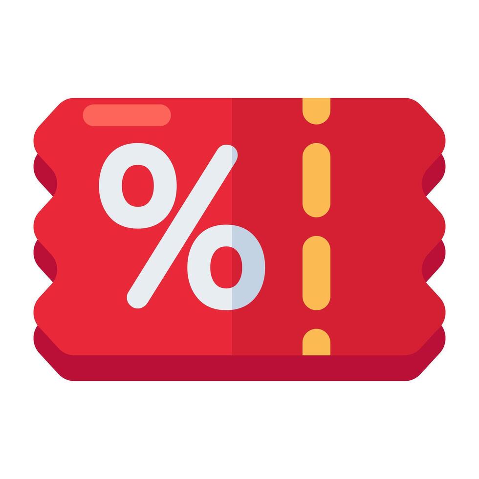 premie downloaden icoon van korting coupon vector