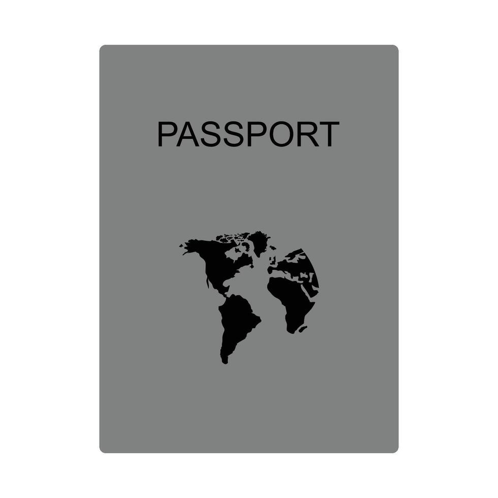 paspoort pictogram vector