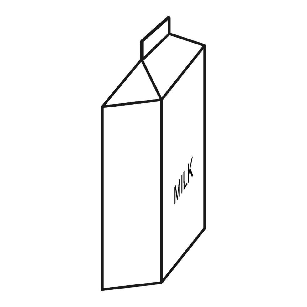 melk icoon vector