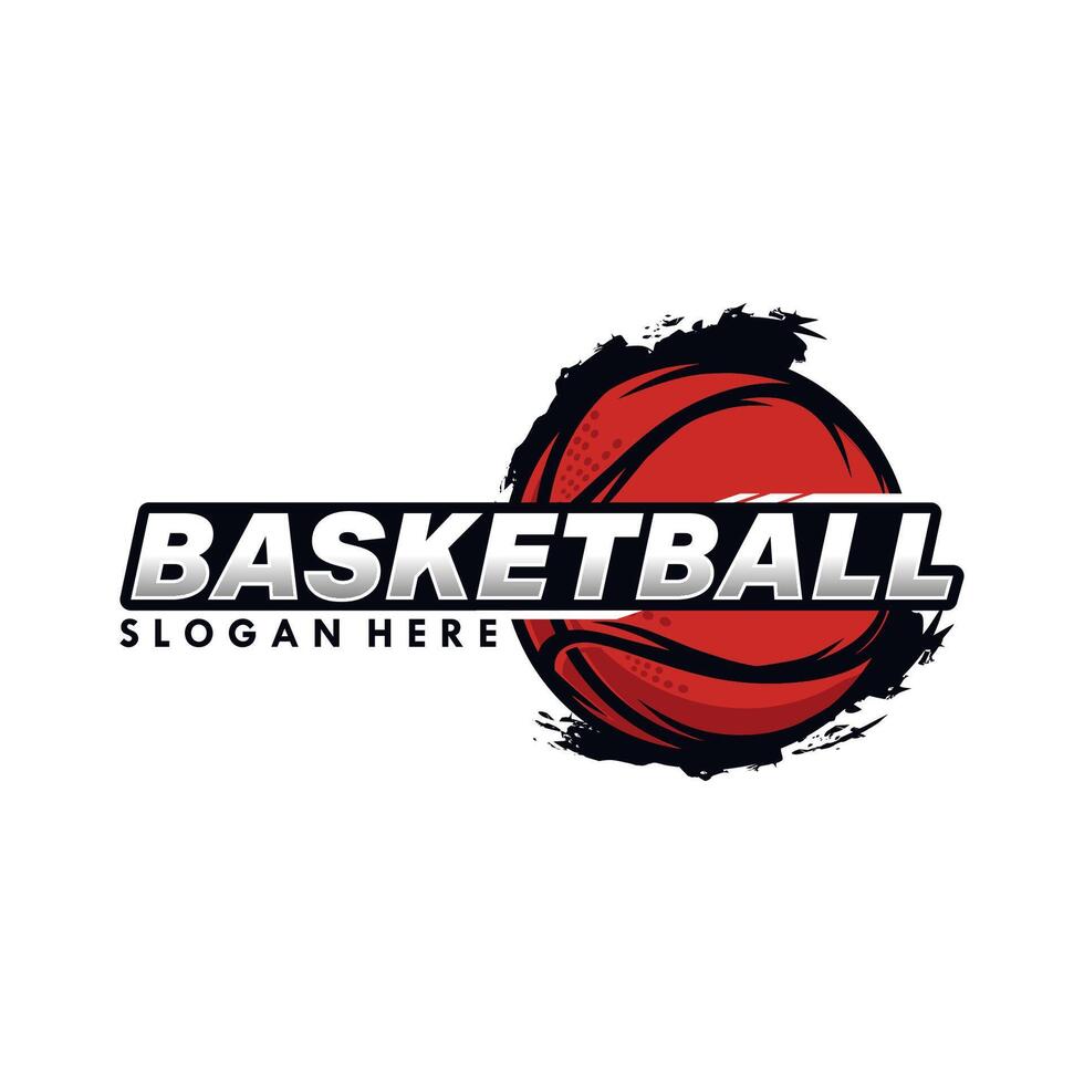 basketbal sport logo ontwerp sjabloon vector