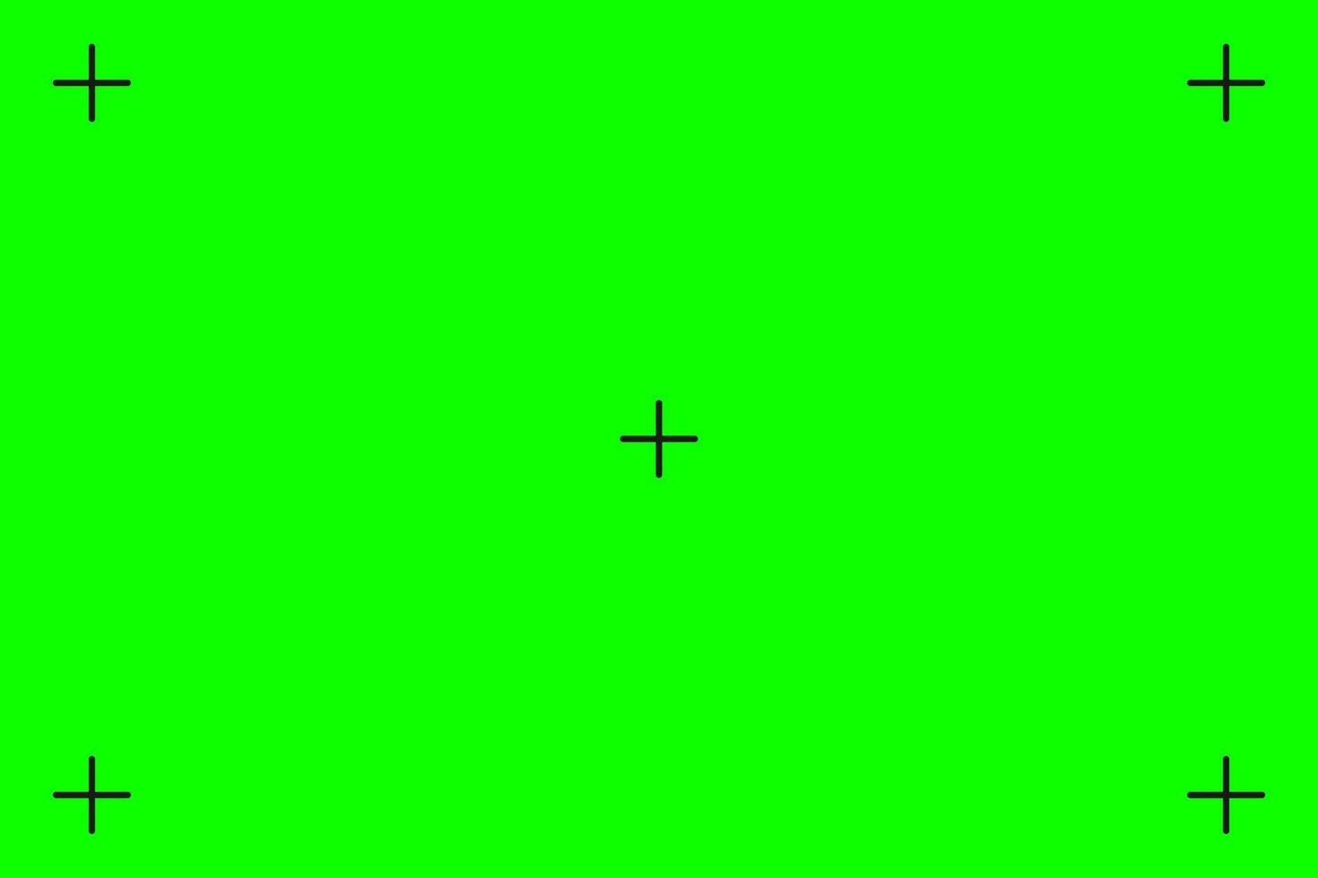 groen scherm chroma sleutel achtergrond, zoeker camera kader, video film scherm sjabloon, overlappen. bioscoop Scherm met rooster. vector illustratie