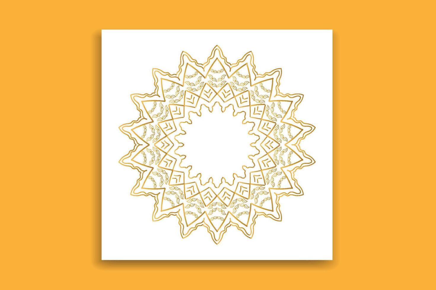 mandala ontwerp sjabloon vector