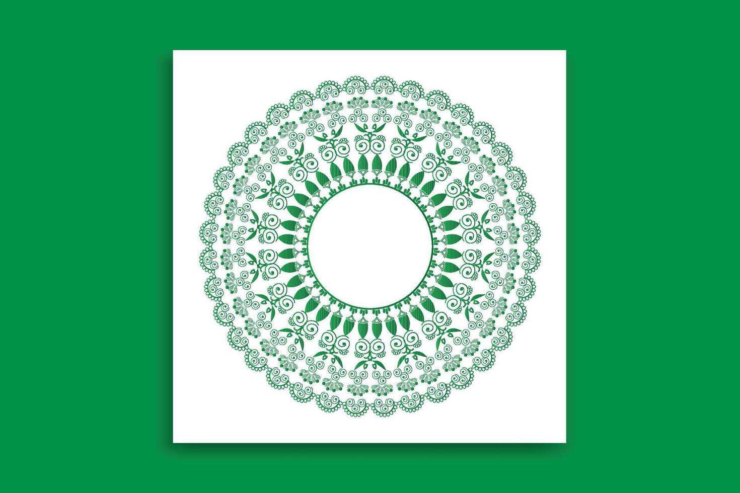 mandala ontwerp sjabloon vector