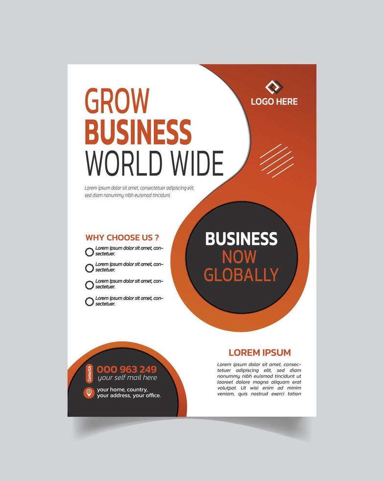 Geavanceerd zakelijke bedrijf folder of creatief bedrijf brochure luxe bedrijf poster vector