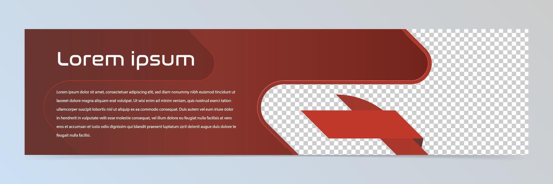 moderne abstracte banner sjabloon vector