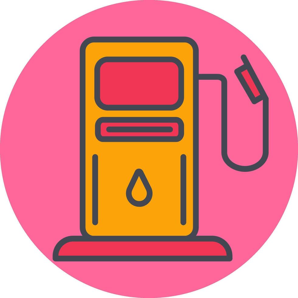 benzine pomp vector icoon