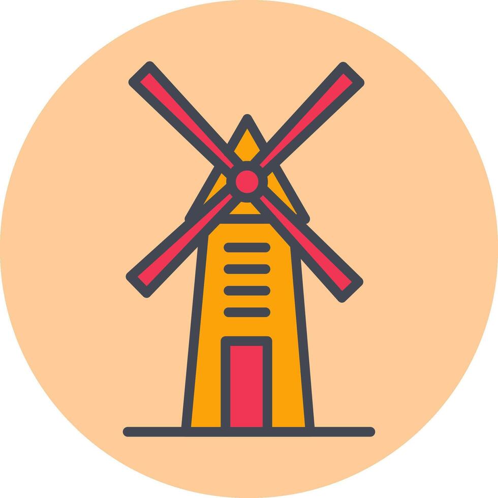 windmolen vector icoon