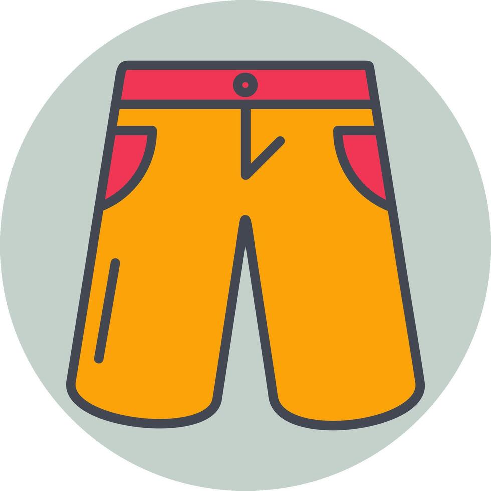 korte broek vector pictogram