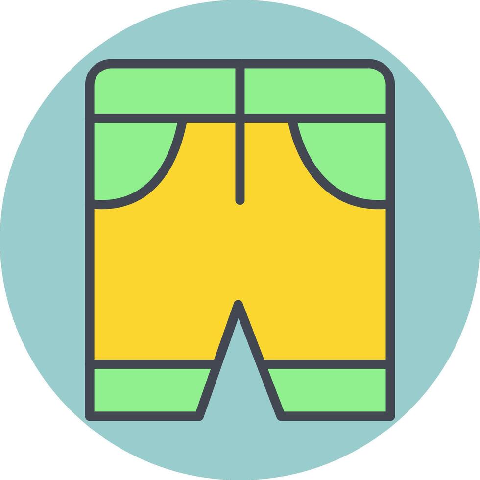 korte broek vector pictogram