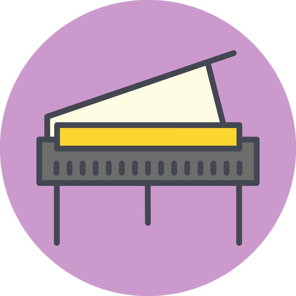 groots piano vector icoon