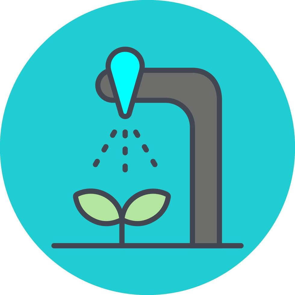 irrigatie systeem vector icoon