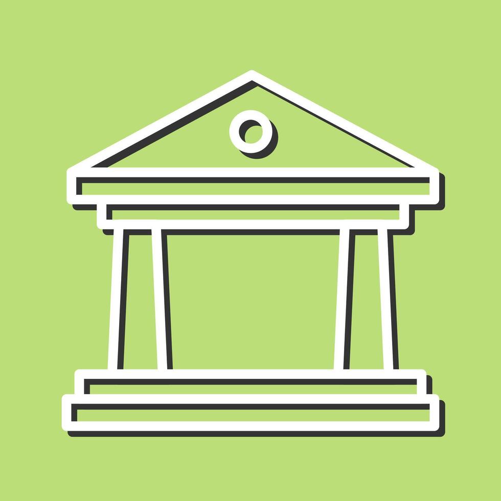 bank vector pictogram