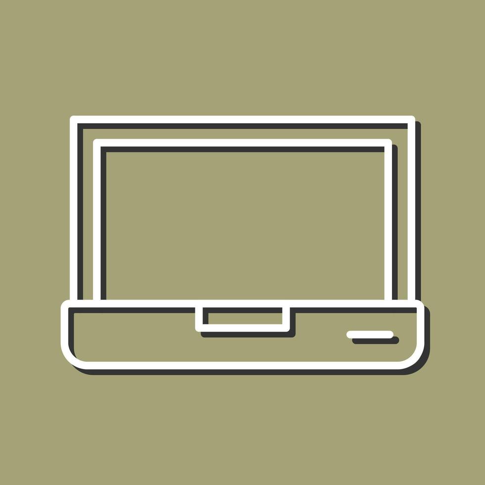 laptop vector pictogram