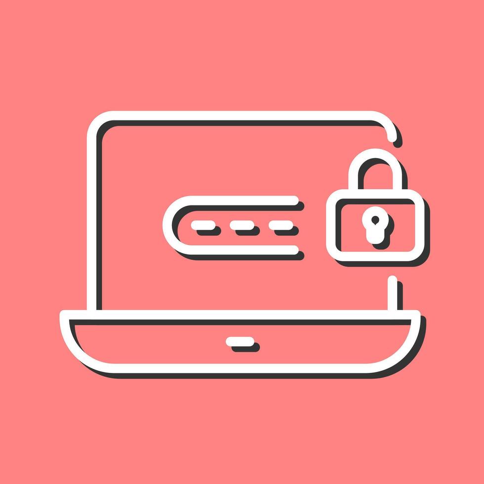 login vector pictogram