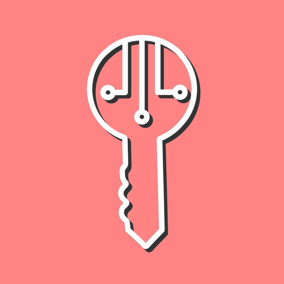 sleutels vector icoon