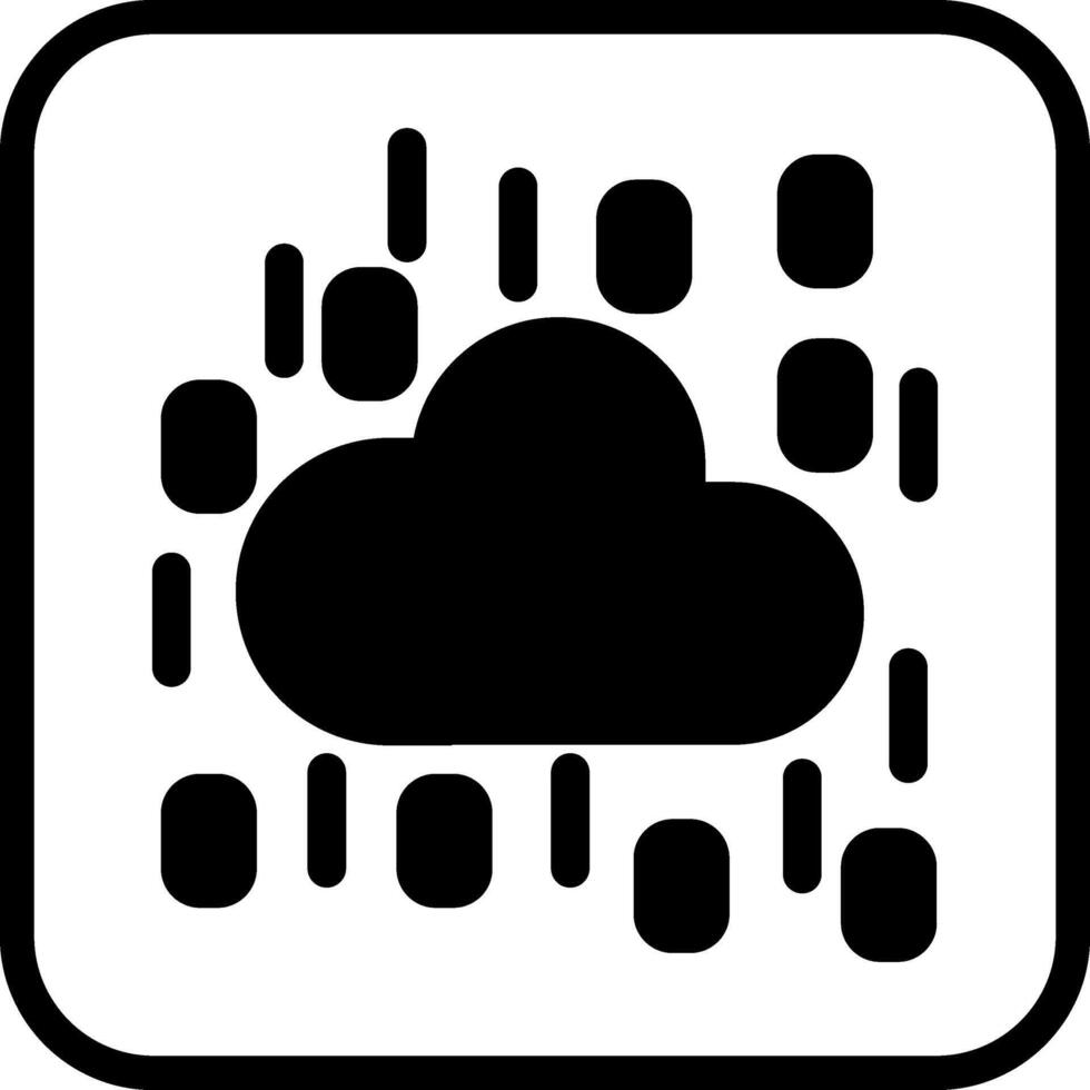 wolk vector pictogram