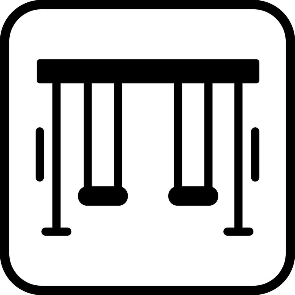 schommel vector icoon