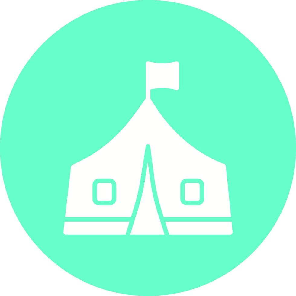 tent vector pictogram