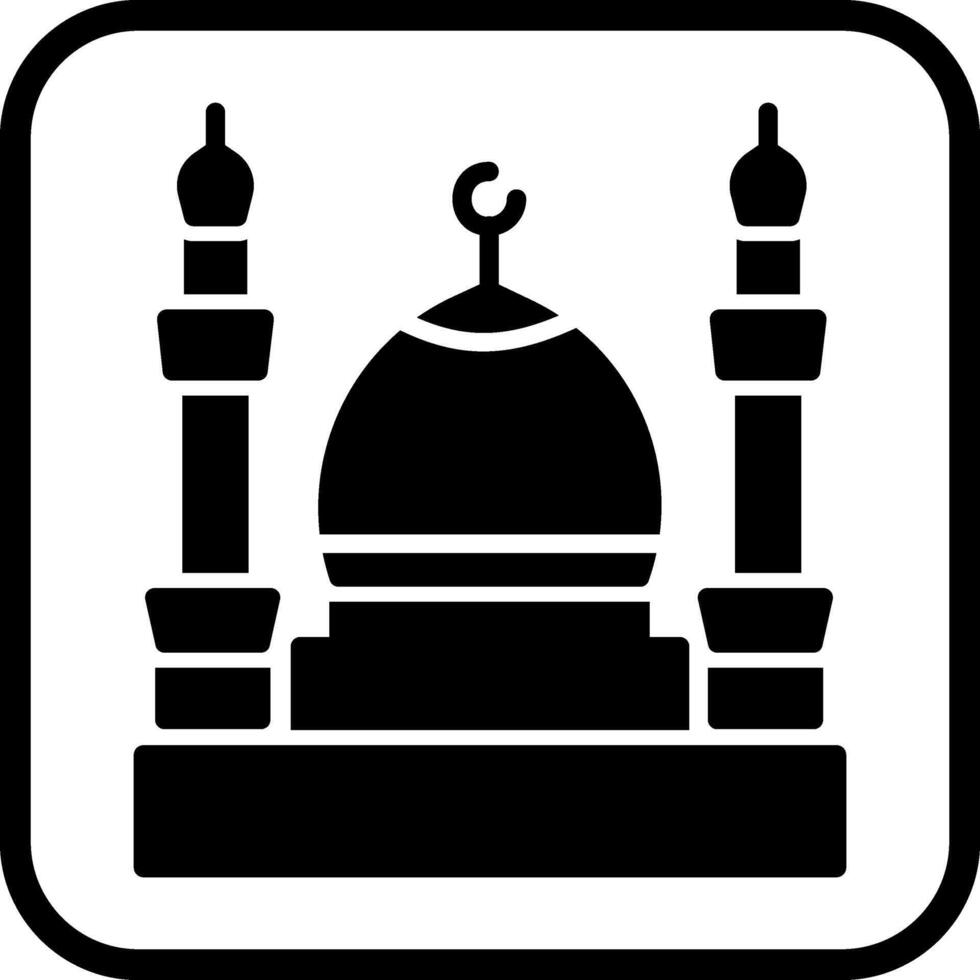 moskee vector pictogram