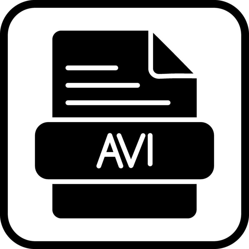 avi vector icoon