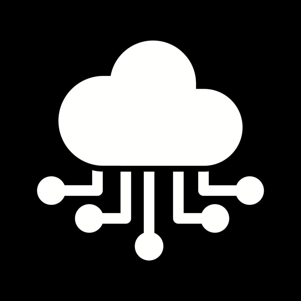 cloud computing vector icon