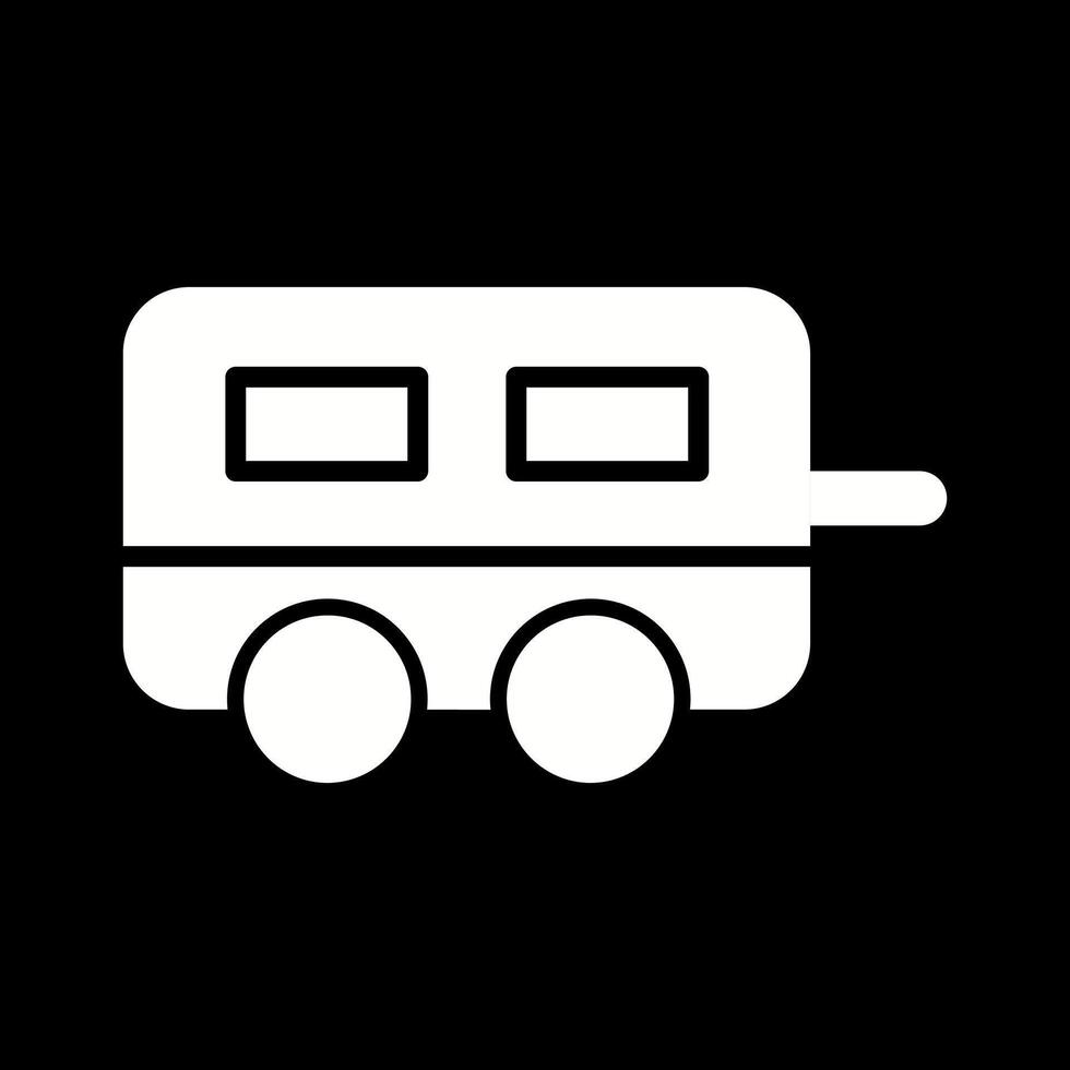 caravan vector pictogram