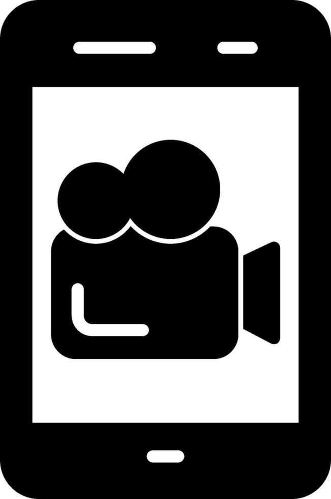 videocamera vector pictogram