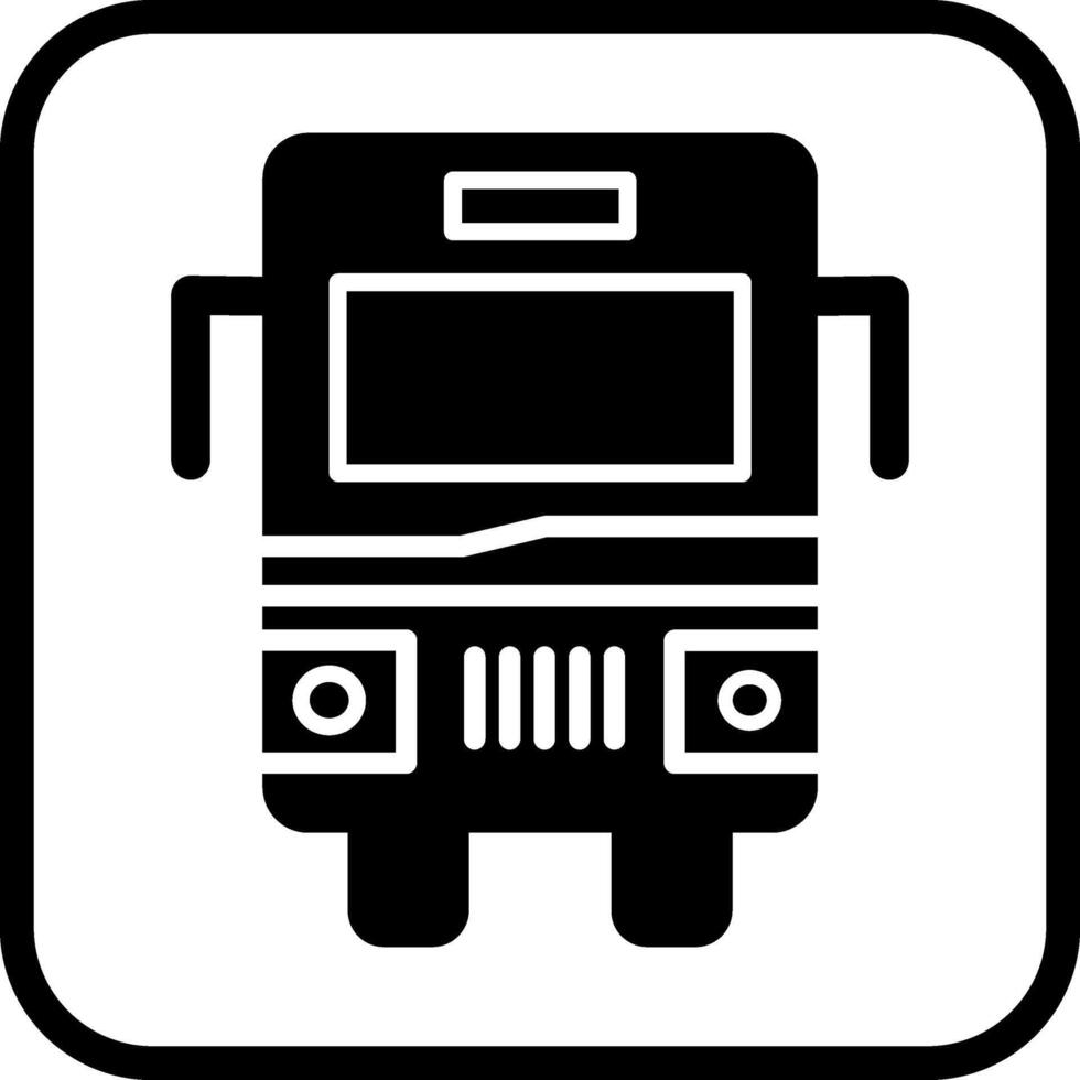 bus vector pictogram