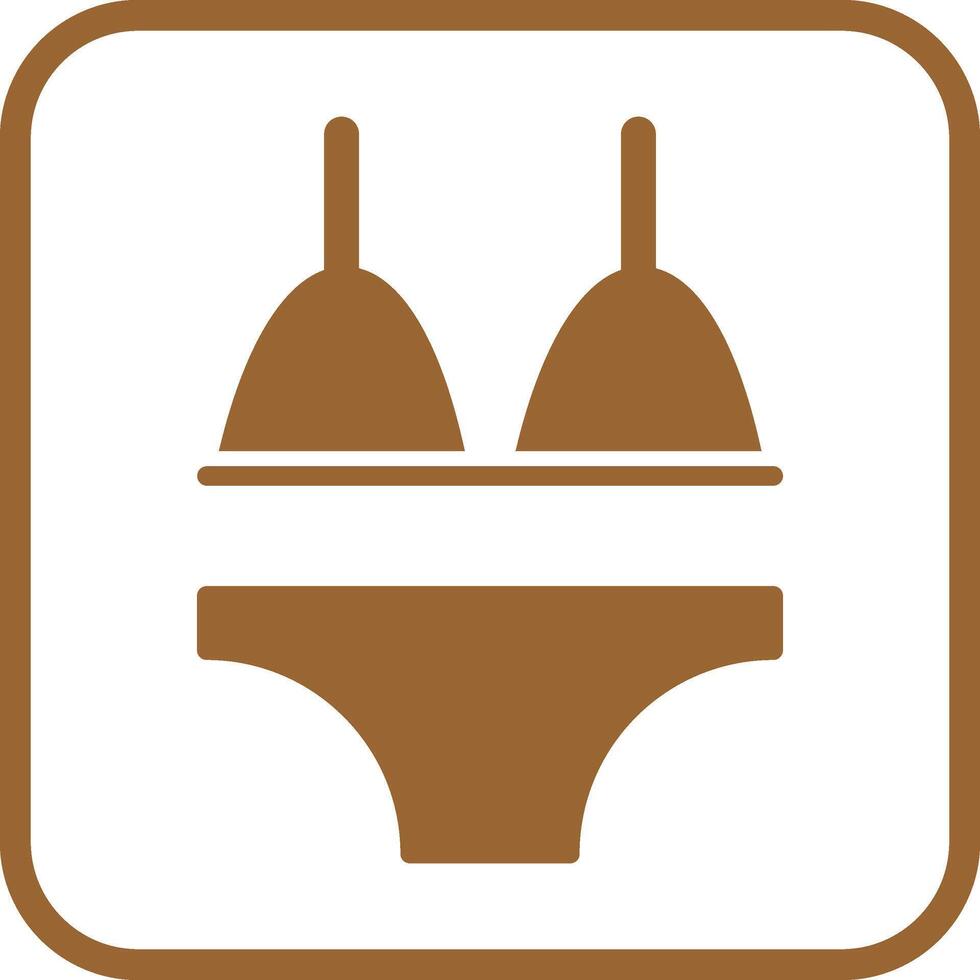 bikini vector icoon