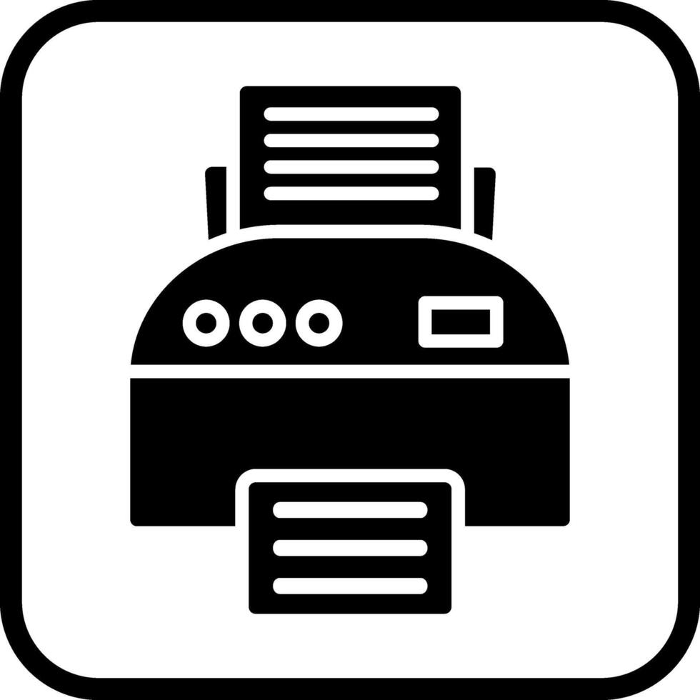 printer vector pictogram