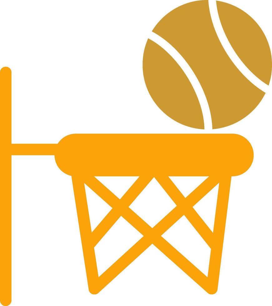 basketbal vector pictogram